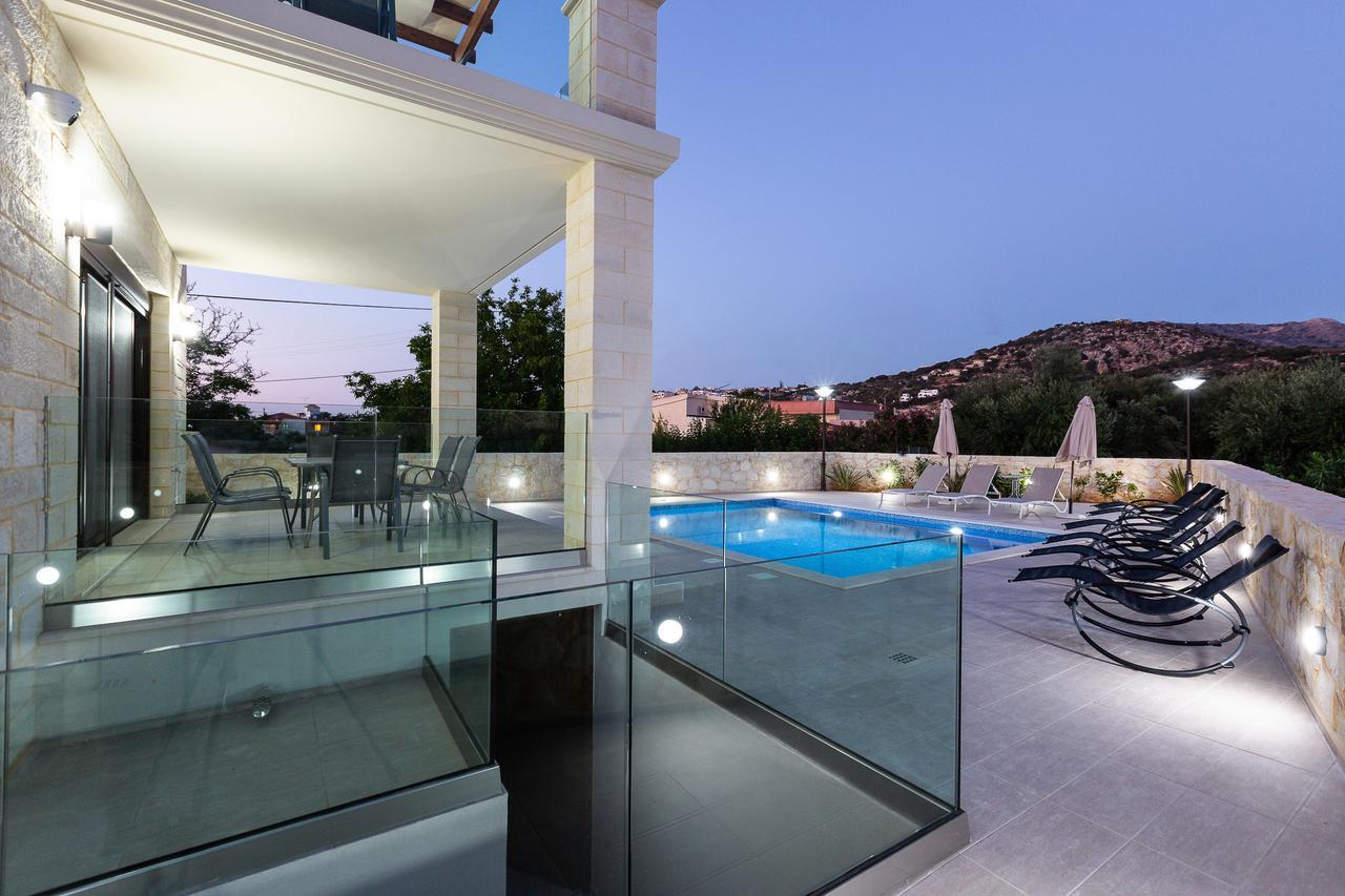 Eudora Luxury Stone Villa Almirida エクステリア 写真