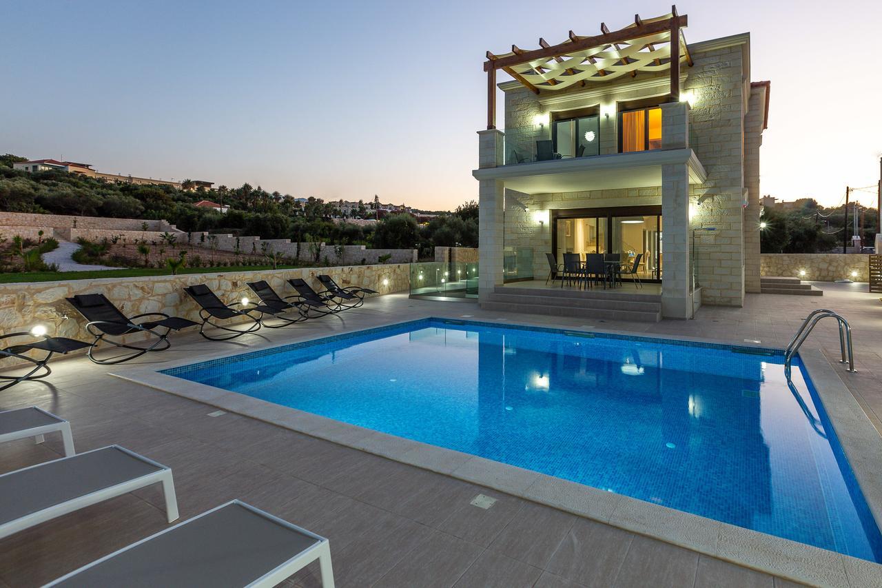Eudora Luxury Stone Villa Almirida エクステリア 写真